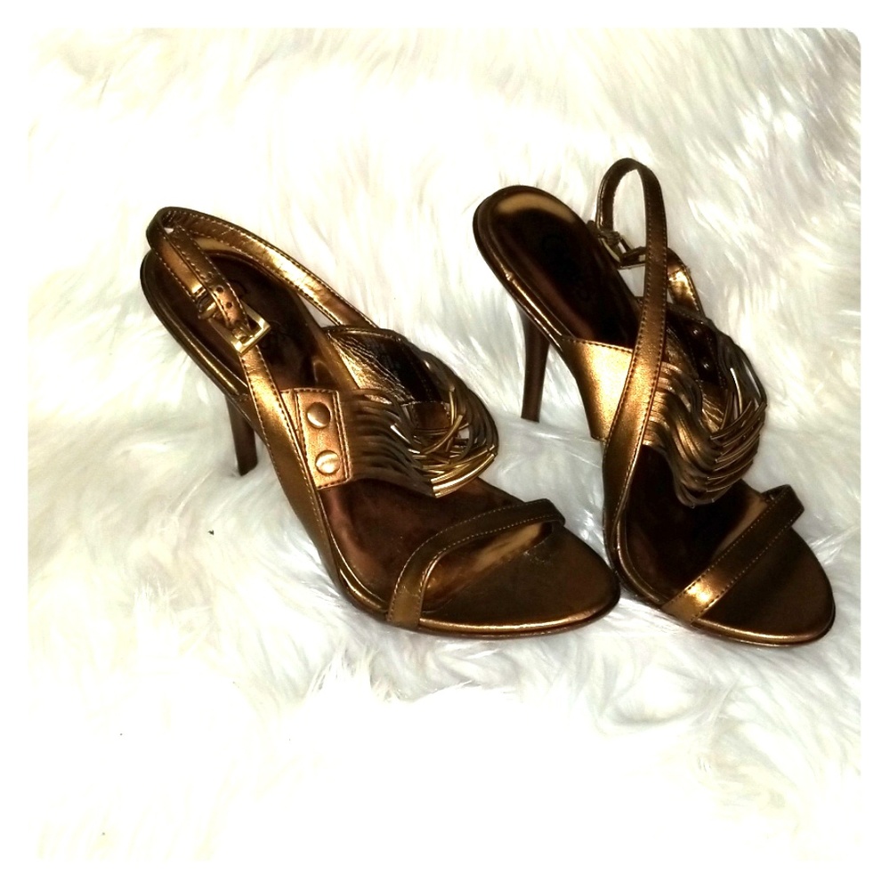 Bronze heels